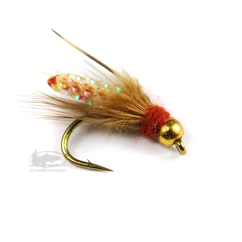 Silvey's Beadhead Pupa - Tan