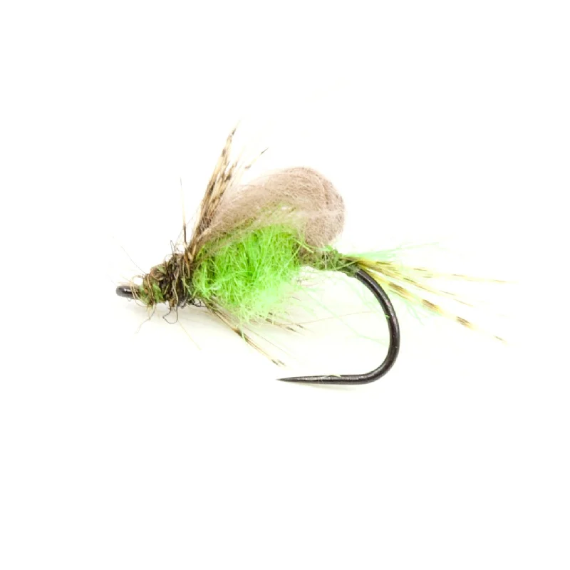 CDC Bubbleback Caddis Green