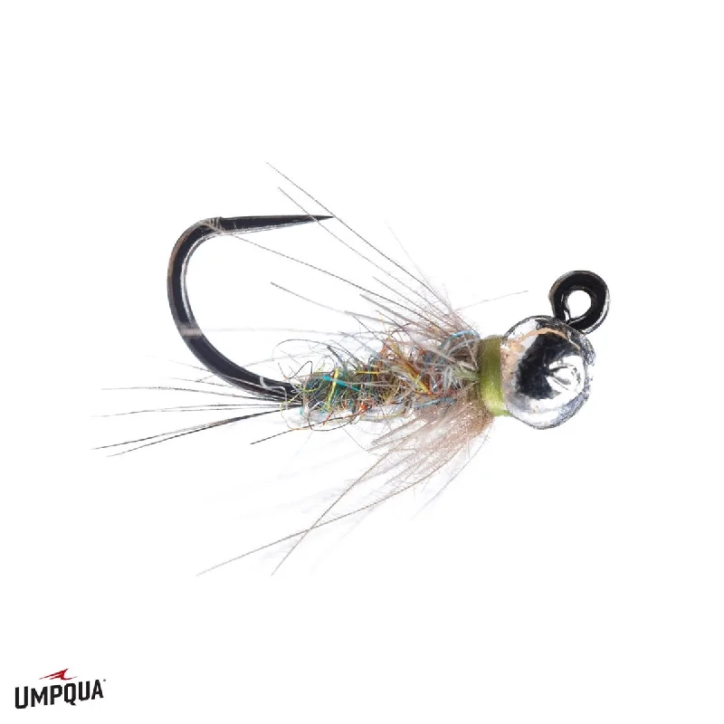 CDC Soft Hackle Tailwater Sowbug Jig - Rainbow