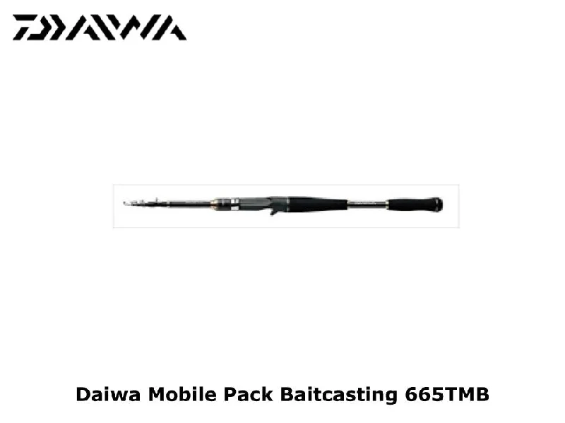 Daiwa Mobile Pack Baitcasting 665TMB