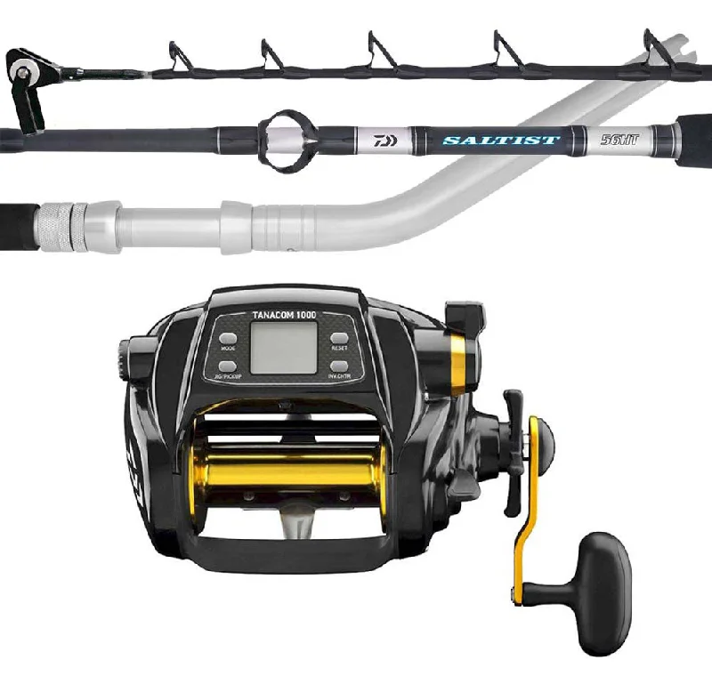 Daiwa Tanacom 1000 Saltist 64HT Electric Combo