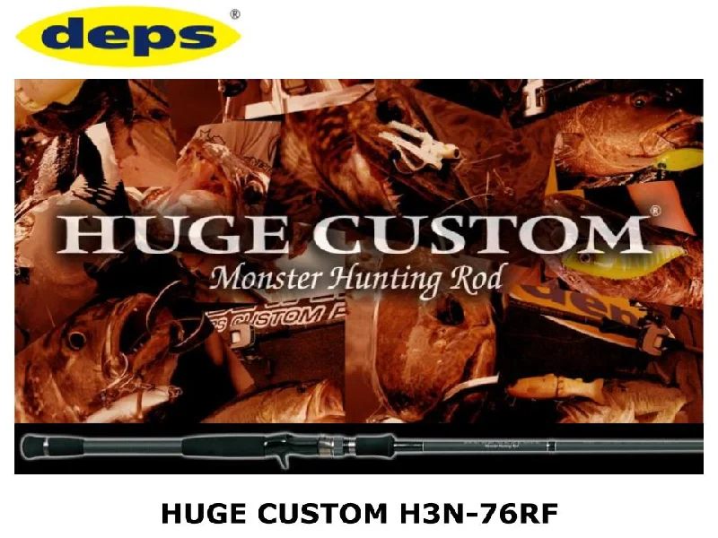 deps Huge Custom H3S-76RF Baitcasting Model