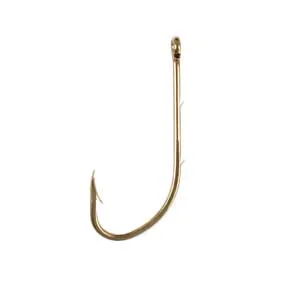 Eagle Claw Bronze Baitholder Hook 100ct Size 2/0