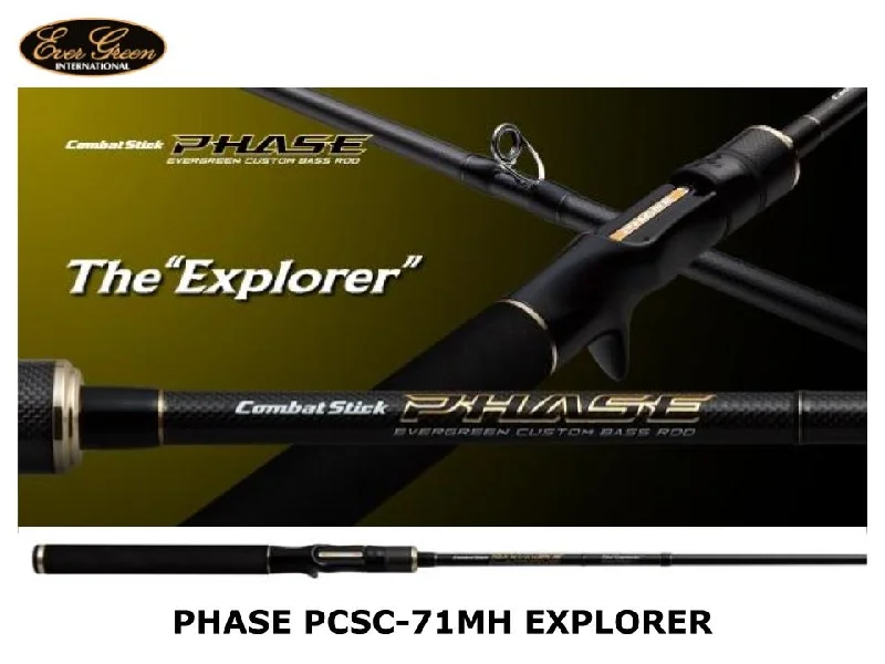 Pre-Order Evergreen Phase Baitcasting PCSC-71MH Explorer