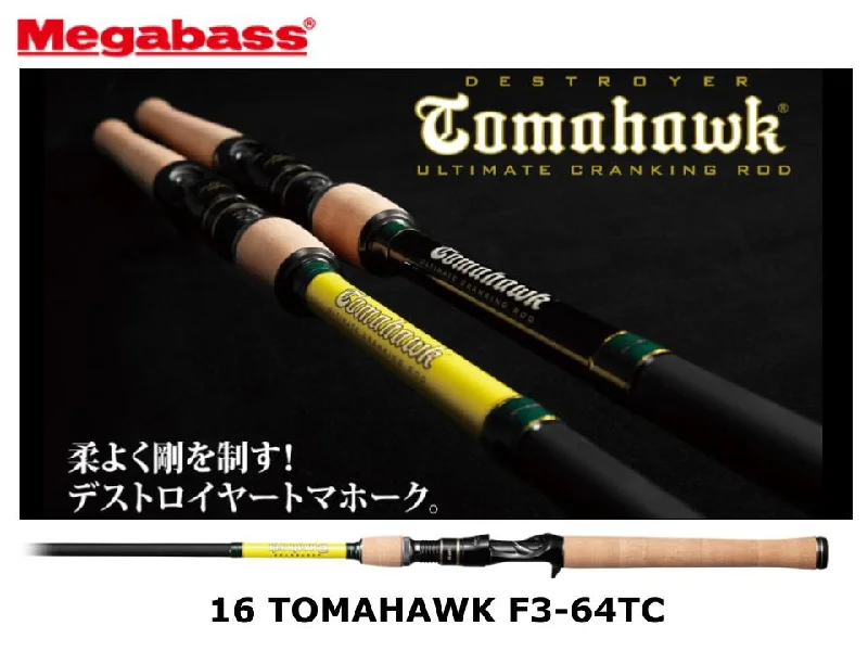 Megabass 16 Tomahawk Baitcasting F3-64TC Version Eastern