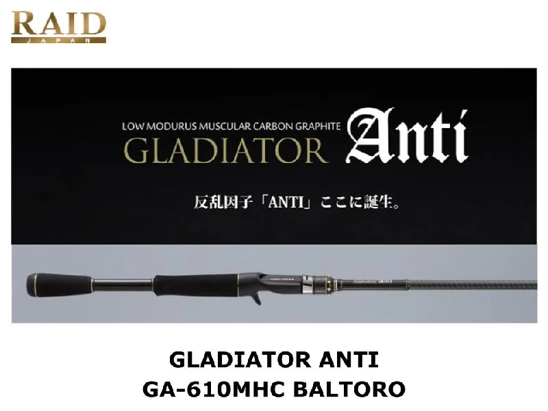 Raid Japan Gladiator Anti Baitcasting GA-610MHC Baltoro