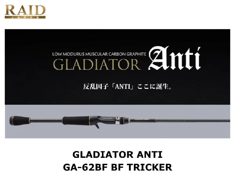 Raid Japan Gladiator Anti Baitcasting GA-62BF BF Tricker