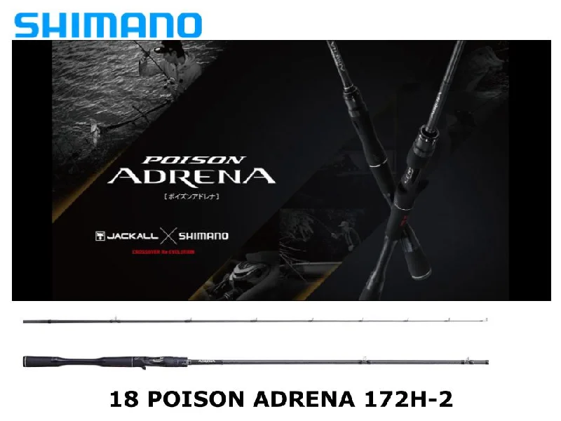 Shimano 18 Poison Adrena 172H-2 Power Versatile