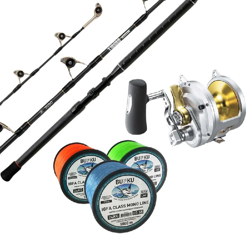 Shimano 24kg Tuna & Marlin Combo Talica with Tiagra Ultra