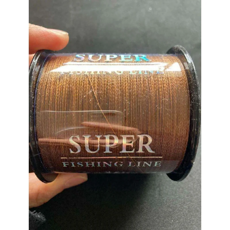 100% PE (Dyneema) Braid Line 60LB 500m Brown Colour Fishing Tackle