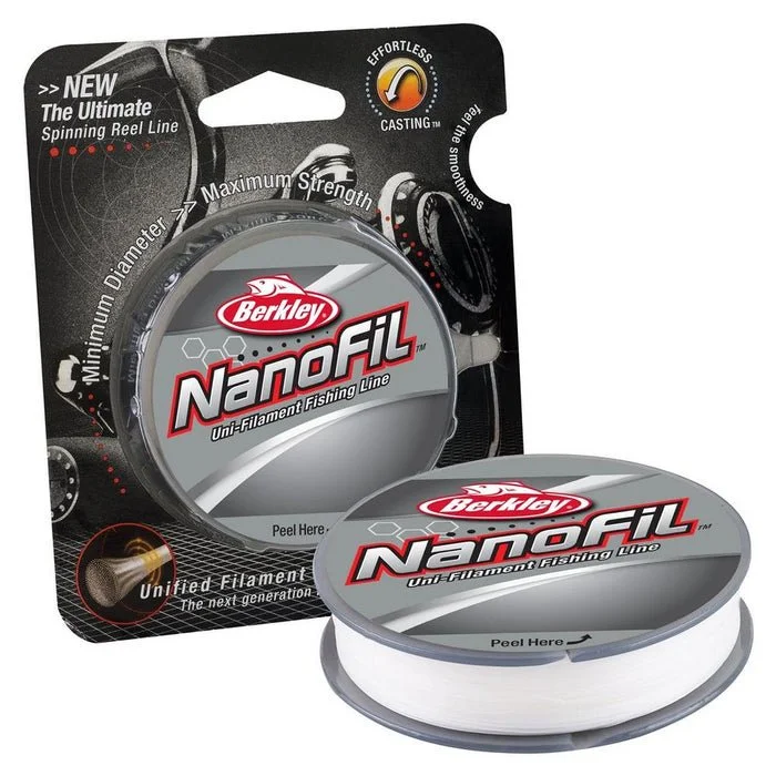 Berkley Nanofil Uni-Filament Fishing Line 1Lb 150 Yds Clear Mist