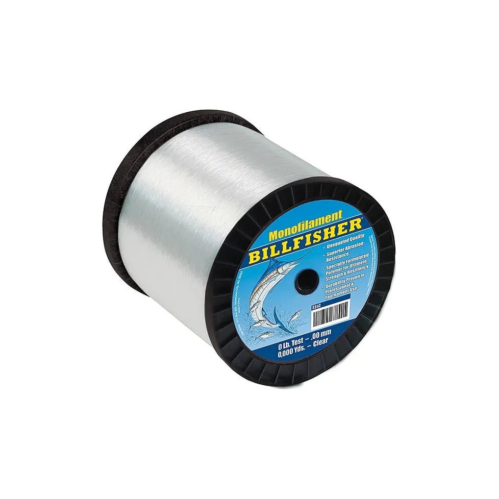 Billfisher Monofilament (Bulk) Spool 20lb 13,600 Yds Clear