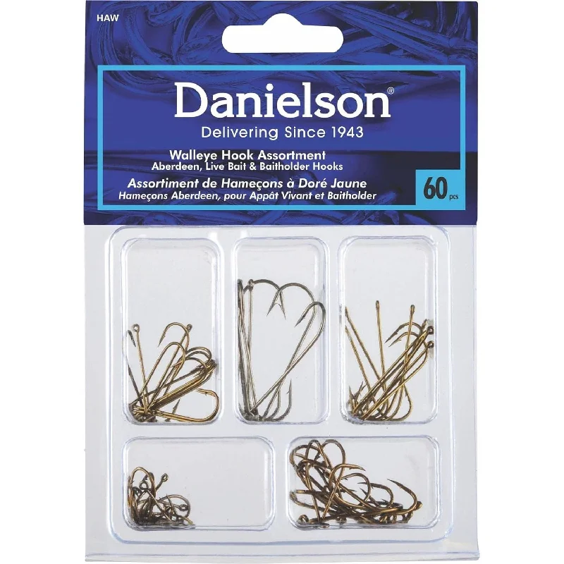 Danielson Hook Assortment Walleye Qty 60