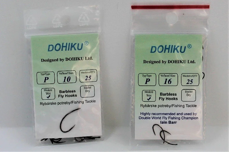 Dohiku Barbless HDP Pupa/Larva Hook