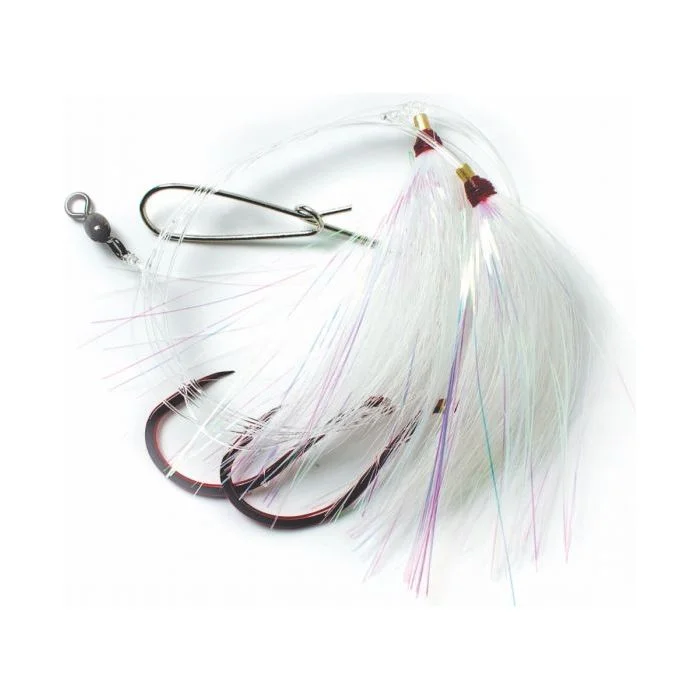 Eagle Claw Lazer Sharp Bucktail Cod Rig 48" Size 8/0