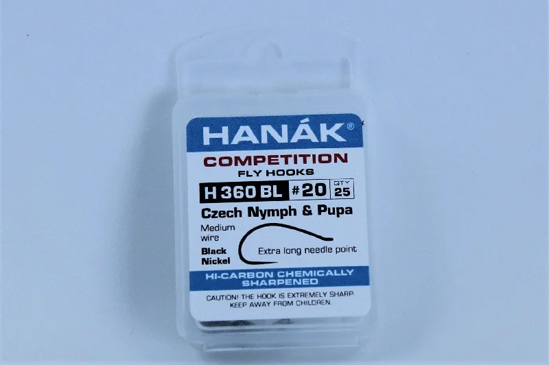 Hanak Competition Hooks Model 360 Nymph and Pupa