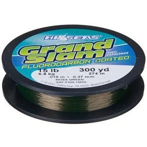 Hi-Seas Grand Slam Fluorocarbon Coated 300 Yds Moss Green