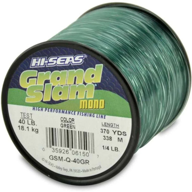 Hi-Seas GSM-Q-40GR Grand Slam 40Lb 1/4Lb Spl Grn 370Yd