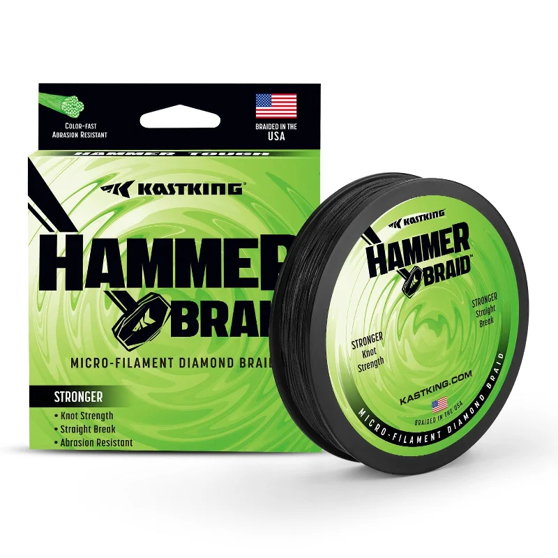 KastKing Hammer Braid 150 Yds Black