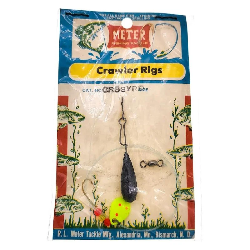 Meter Fishing Tackle Crawler Rig W/ Spinner 1/2 Oz