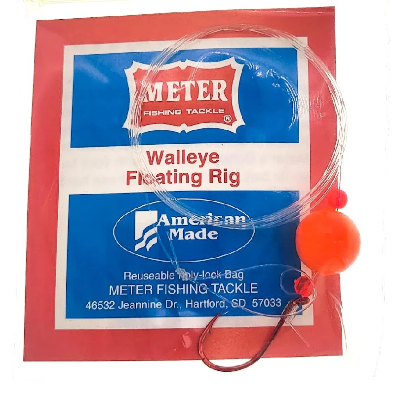 Meter Fishing Tackle Walleye Floating Rig Orange