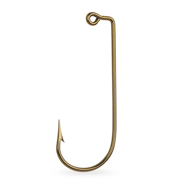 Mustad Aberdeen 90 Degree Jig Hooks Qty 50 Bronze