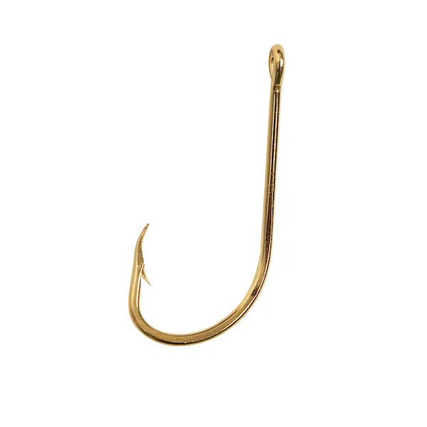 Mustad Beak Hook 2/0 Qty 100 Gold