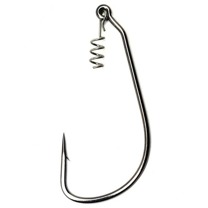 Mustad Impact Soft Plastic W/ Spring Keeper Qty 5