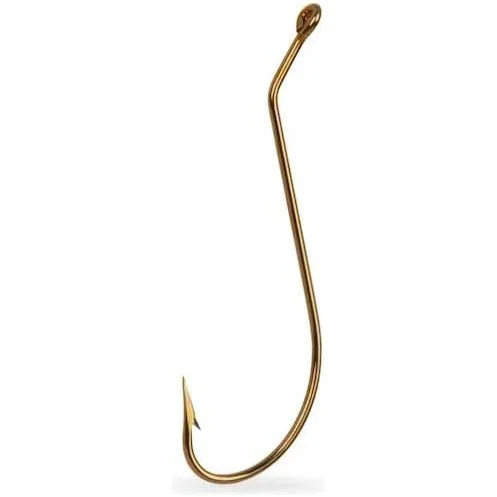 Mustad Central Draught Snelled Hooks 8Lb Test Sz 32 Qty 6