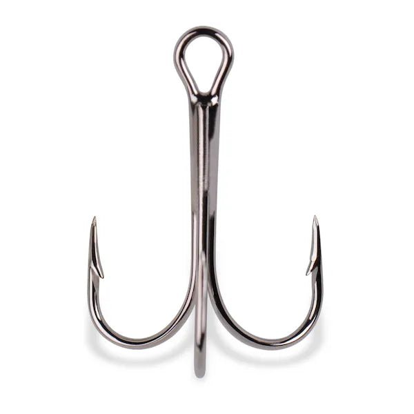 Mustad Treble Hooks Qty 25 Nickle