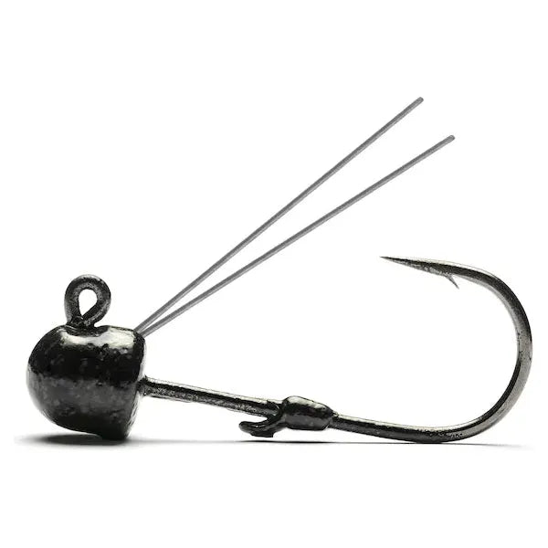 Mustad Weedless GP Jig Heads Qty 4 Pumpkin Seed