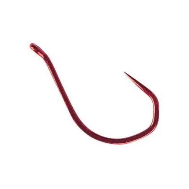 Owner Barbless No Escape Octopus Hook Sz 6/0 Red