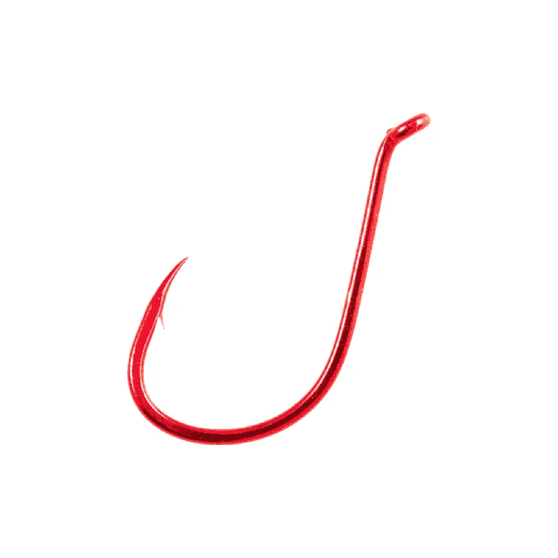 Owner SSW Super Needle Point Hooks Size 3/0 Qty 5 Red