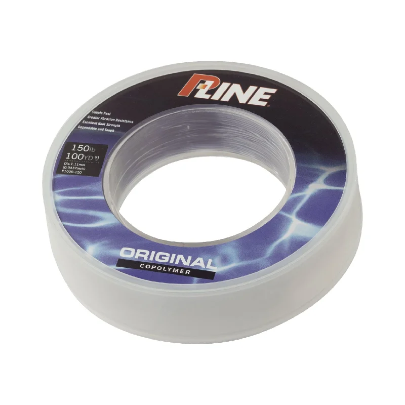 P-Line Original Copolymer Leader 50 Yds 500 Lbs Clear Blue