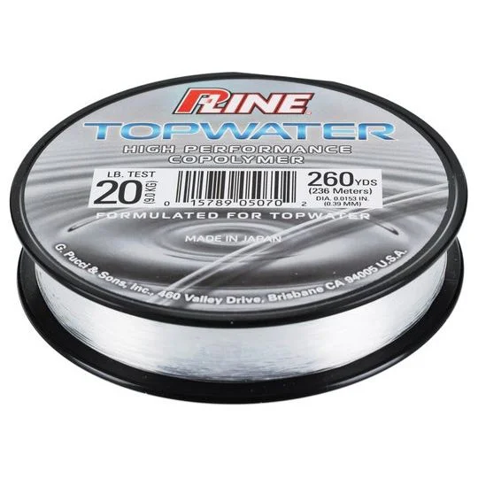 P-Line High Performance Copolymer Topwater Line 25Lb 260Yds-Clear