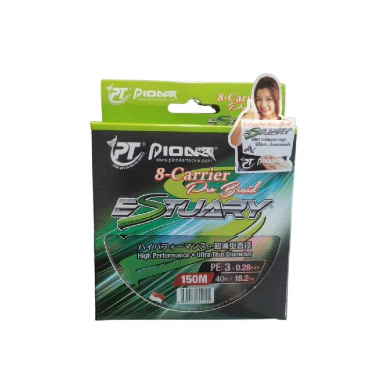 Pioneer Estuary 8x Carrier Pro Braid Line | 150M | 30-40LB