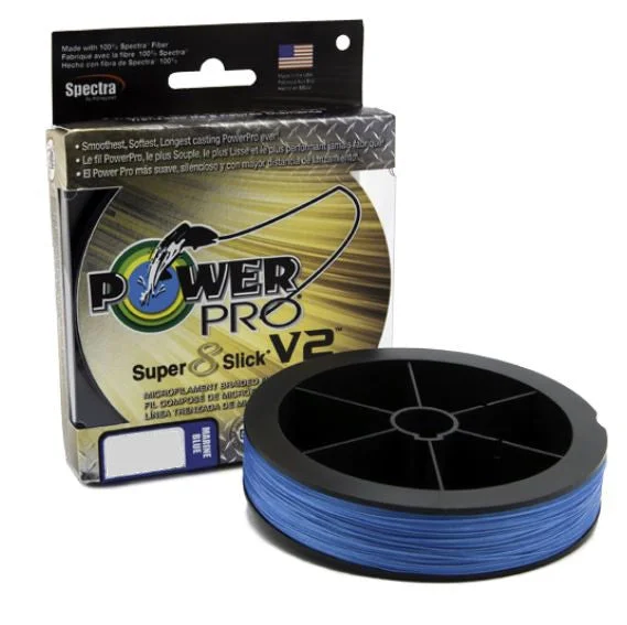 Power Pro Super8Slick V2 Blue Braided Line