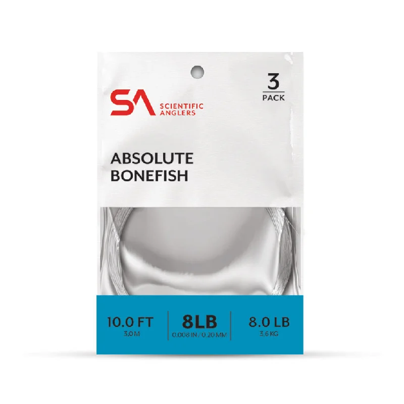 Scientific Anglers Abolute Bonefish Leader - 3 Pack