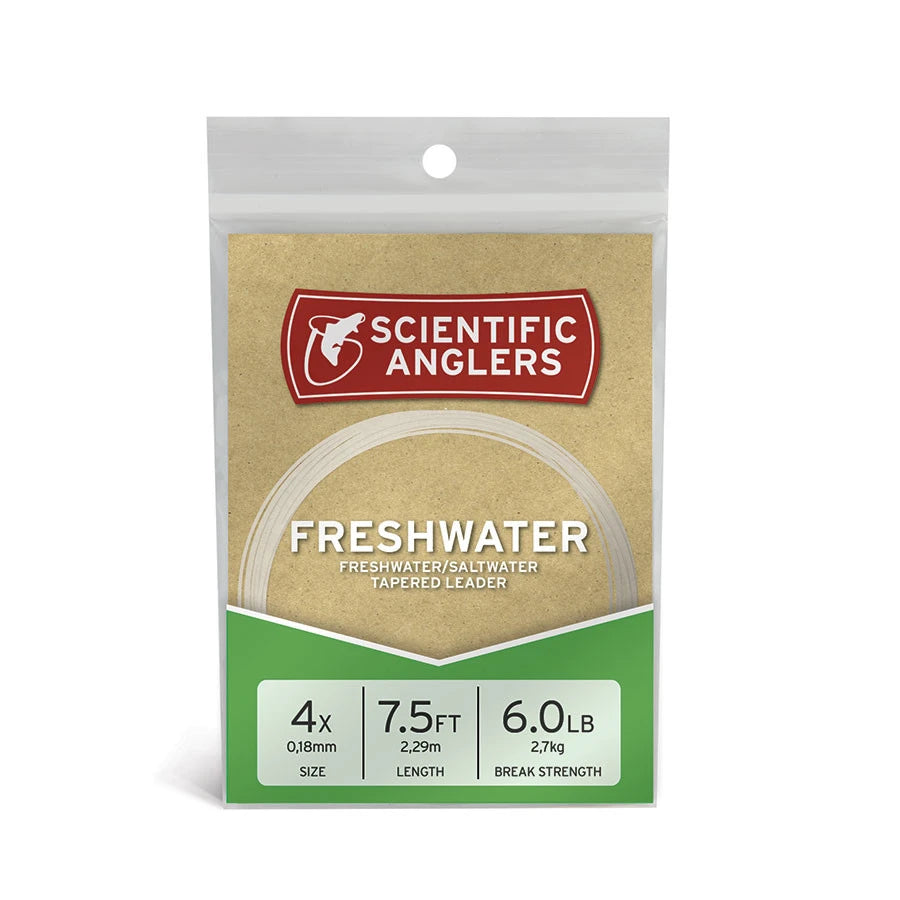 Scientific Anglers Freshwater Nylon Tapered Leader