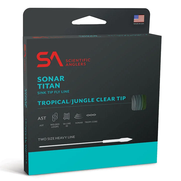 Scientific Anglers Sonar Titan Tropical Clear Tip Fly Line