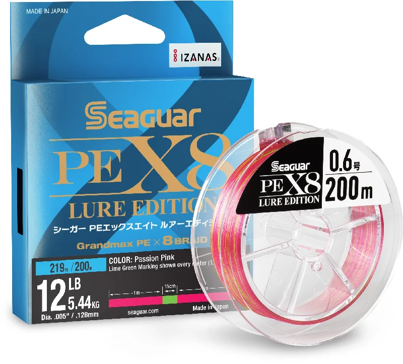 Seaguar JDM PEX8 HI-Vis Braid - 219 Yard Spool