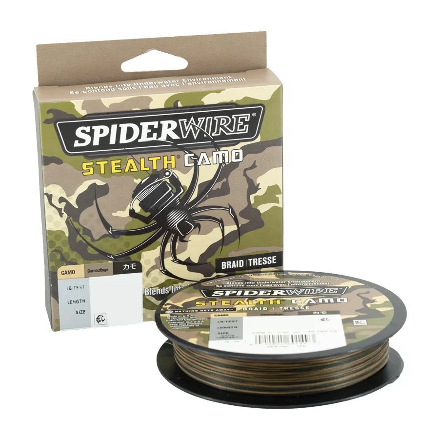 Spiderwire Stealth Braided Line 125yd Camo