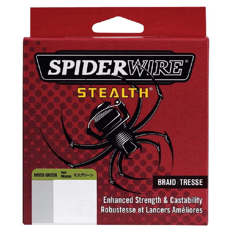 Spiderwire Stealth Braided Line Moss Green