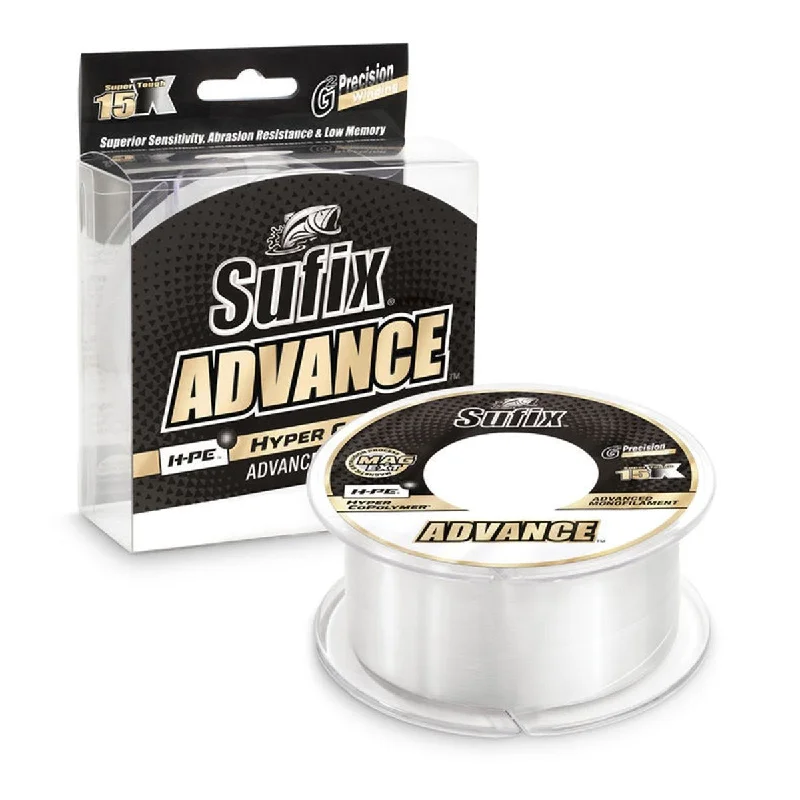 Sufix Advance Monofilament 8 Lb 330 Yds Low-Vis Green