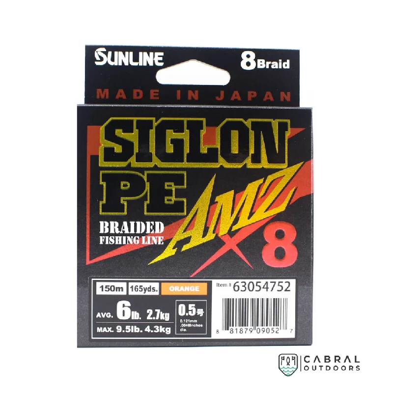 Sunline Siglon Braided Fishing Line PE AMZ X8  | 6-35lb | 150m