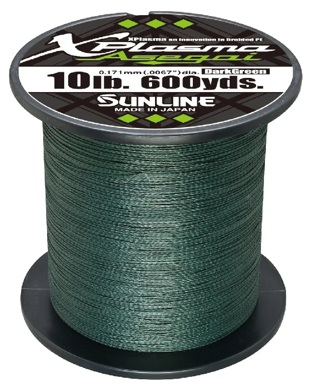 Sunline Xplasma Asegai Green Braided Line 600 Yards