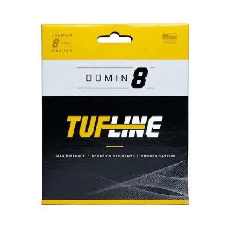 Tuf-Line Domin8 Braid 50 Lb 300 Yds Yellow