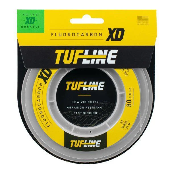 Tuf-Line XD Fluorocarbon 25yds 40 Lb Test Clear