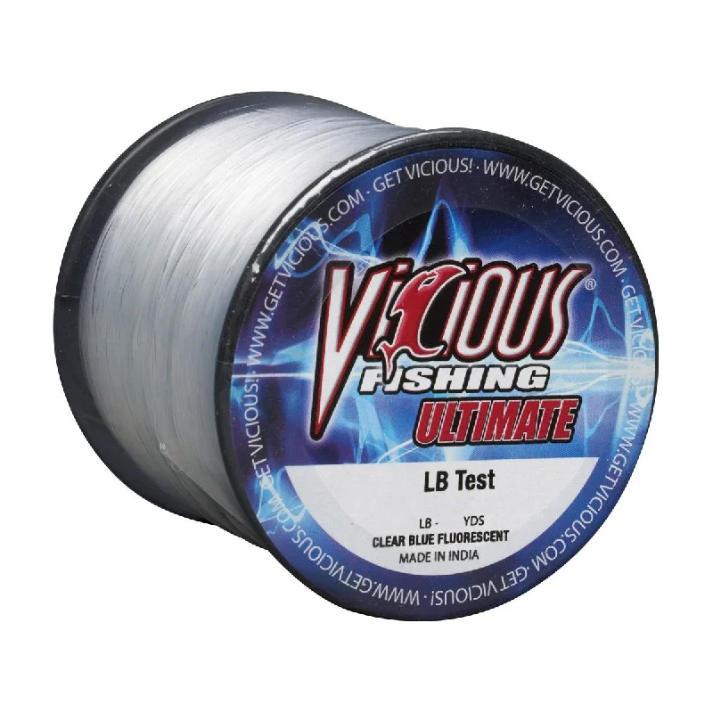 Vicious Fishing Ultimate Mono 1/4 Lb Spool Clear