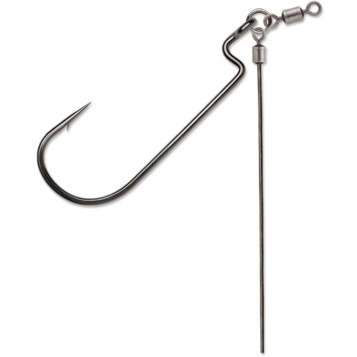 VMC Tokyo Rig HD Worms Hook Black Nickel Qty 2